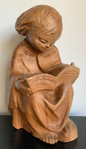 Handgeschnitzte holzfigur - handgeschnitzte,