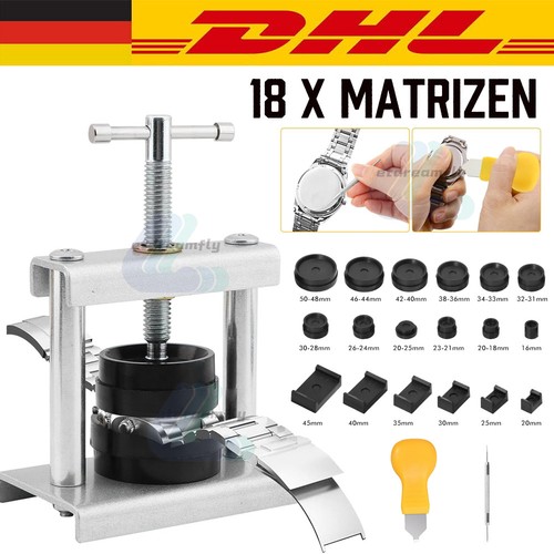 Uhrendeckelpresse