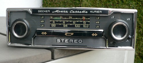 Becker monza cassette kurier - becker,