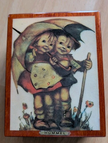 Vintage hummel spieldose - vintage,