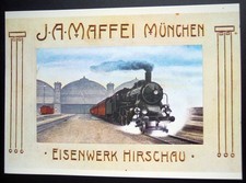 J.A. MAFFAI MÜNCHEN - EISENWERK HIRSCHAU 1904 NEUDRUCK