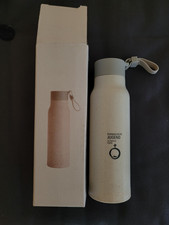 Glastrinkflasche 300ml, ECO DRINK mit Kunststoff-Ummantelung, Schraubverschluss