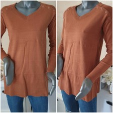 Pullover Umstandspullover Strickpullover Umstandsmode braun Gr. L 44/46 *NEU*