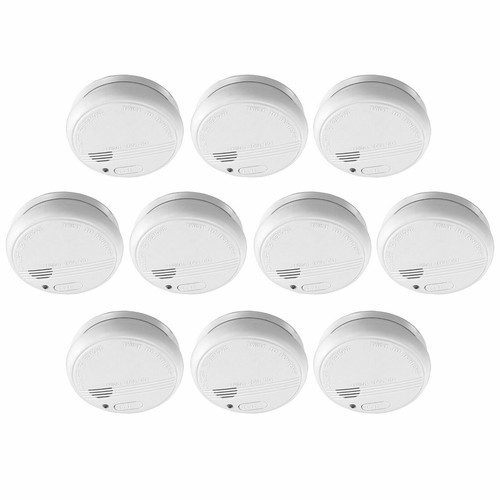 10x rauchmelder inkl batterie - 10x, inkl.