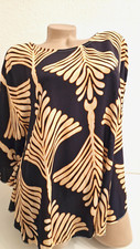 Tunika  Schwarz  mit Muster