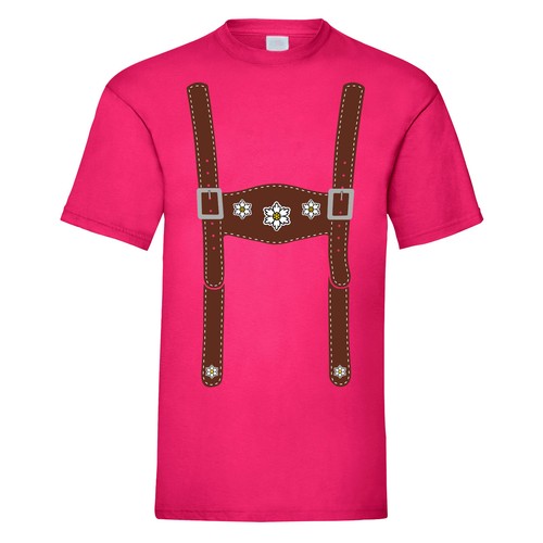 Shirt lederhose - lederhose, |