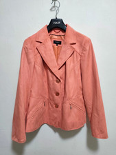 Bexleys Veloursleder-Optik Blazer Apricot/Rosé Gr. 38 NEU ohne Etikett