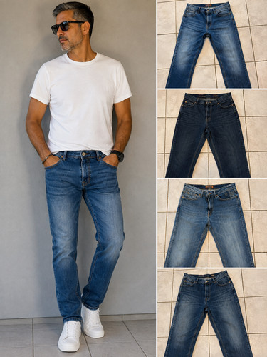 Herren jeans paket stück - herren,
