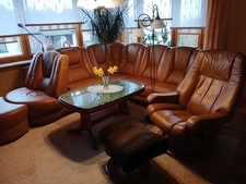 Leder Ecksofa ,echt Leder