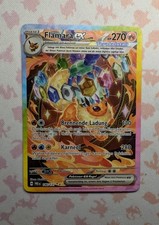 Pokemon Flamara EX Deutsch 146/131 Prismatische Entwicklungen Near Mint Deutsch 