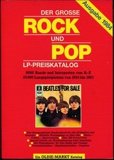 Der große Rock und Pop LP-Preiskatalog - Ausgabe 1984 - Vintage - Vinyl - Selten