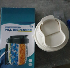 Pillen Dose Tabletten Dispenser Perfekt für Urlaub