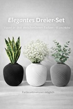 Vase Deko Spiralförmig