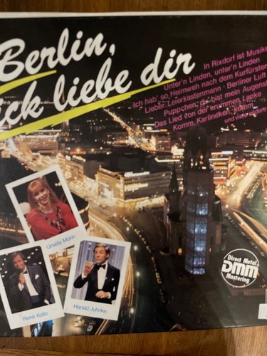 Berlin ick liebe dir vinyl - berlin,,
