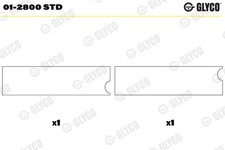 GLYCO 01-2800 STD Pleuellager