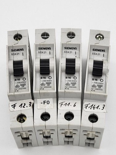 Siemens 4er set 5sx21 b16 - siemens, 4er-set