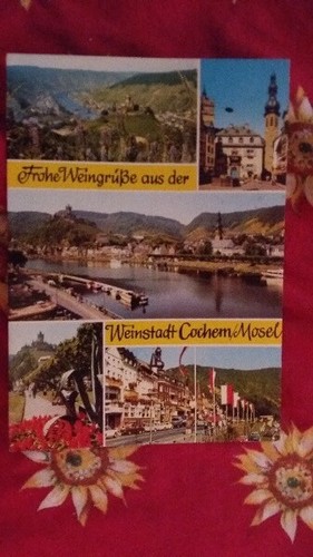Ansichtskarte cochem - ak,, ansichtskarte,