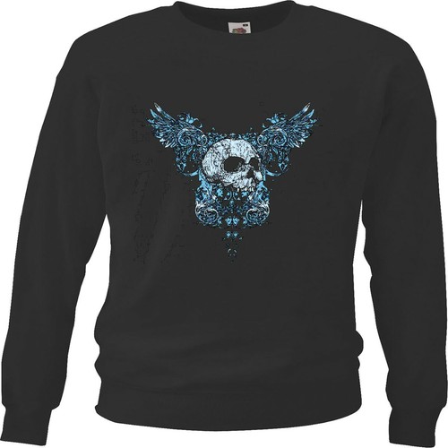 Sweatshirt vintage skull - vintage,