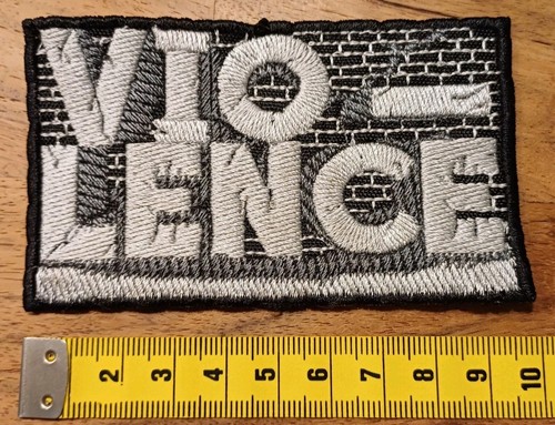 Vio lence patch aufnäher - patch,