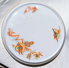 Thomas Bavaria (Rosenthal). Art Déco Porzellan Untersetzer Dekor Luna, ca. 1930