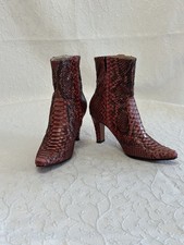 Damen Echte Piton Leder