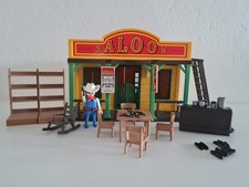 3461 Western Saloon Möbel Gebäude Playmobil Komplett!!!