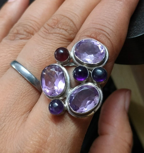 Natürlicher amethyst - natürlicher,