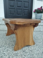 alter Hocker Eiche  schwer Stabil