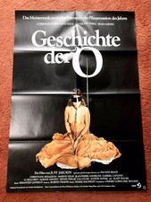 Die Geschichte der O Kinoplakat Poster A1, Erotik, Just Jaeckin, Udo Kier, Clery