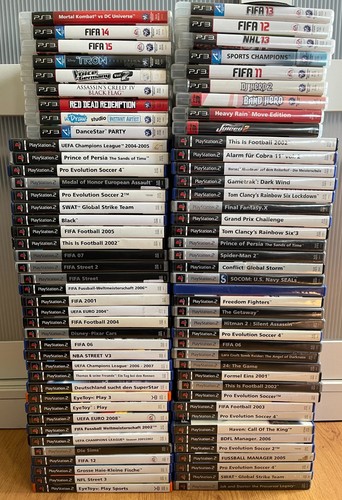 82x ps2 ps3 spielesammlung - ps3,