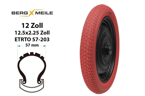 Zoll reifen x2 1 4 - 12, 1/4