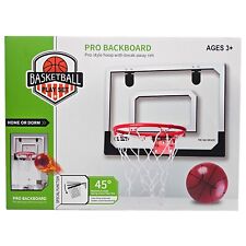 Kinder Basketballkorb Indoor Netz Basketball mit Ball Pro Backboard Playset 
