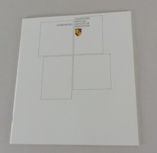 Prospekt porsche werbeartikel - porsche,