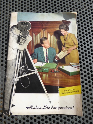 Alter katalog werbegeschenke - -,