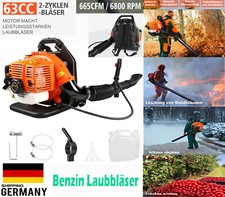 🔥63CC Benzin Laubsauger