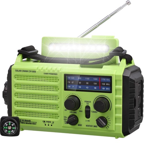 Notfallradio mit solarpanel - mit,
