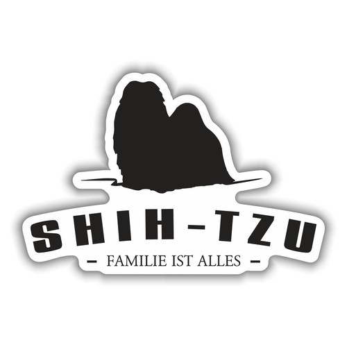Wetterfester aufkleber shih - aufkleber,