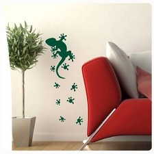 Wandtattoo Gecko Gekko Echse Wandaufkleber Kinderzimmer Sticker Aufkleber W808 