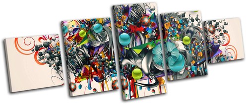 Moderne bunte collage abstrakt - moderne,
