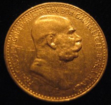 MDS ÖSTERREICH 10 CORONA 1909