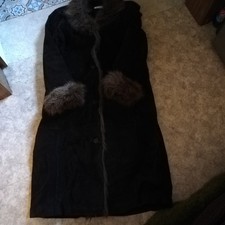 Wintermantel Gr. 48/50 dunkelbraun