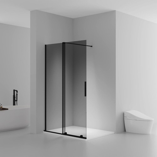 Begehbare dusche mit - begehbare,