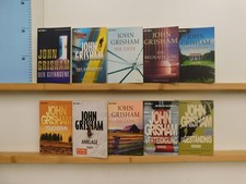 John Grisham 10 Bücher Krimi Thriller Justizthriller Paket 1