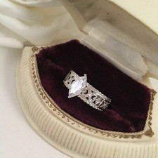 2Kt Marquise Diamant Trauring