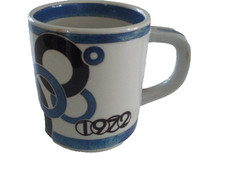 Royal Copenhagen Fajance kleine Jahrestasse 1972