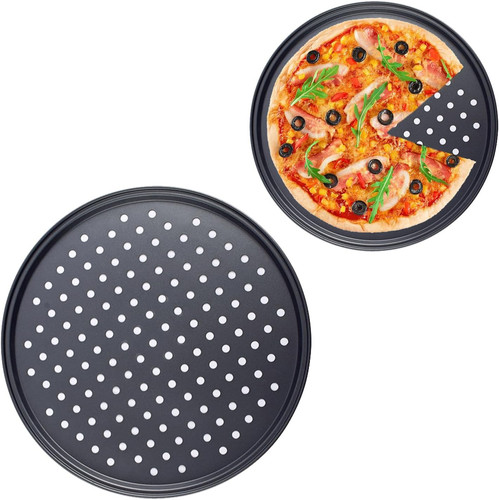 Pizzabackblech rund 5cm aus - 24,5cm,