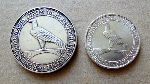 Reichsmark silber - -,