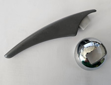 JADO Viala Griff  mit Kappe Chrom Hebel Griffhebel Grau Matt Arriba für Armatur