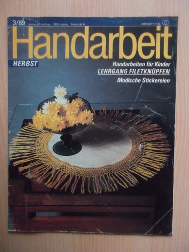 Handarbeit 1989 zeitschrift - 1989/3,