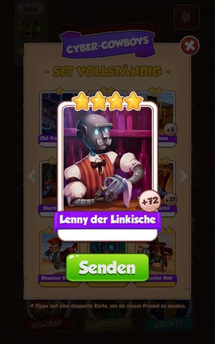 Coin master karten - lenny, der